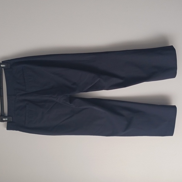BANANA REPUBLIC blue "stretch" capris pants, back pockets. Casual pants. Size 6 - Picture 3 of 14